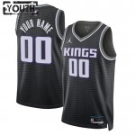 Sacramento Kings Trikot Benutzerdefinierte Jordan 2022-23 Statement Edition Swingman - Kinder